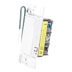 LUTRON RADIORA 3 RRST8ANSSW Interruptor tactil on/off Sunnata con cable neutro 8 A iluminacion y 5.8 A motor linea RadioRA 3
