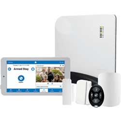 M2M SERVICES CPLUS-PRO-KIT-STD-DEMO Panel de Alarma Inalámbrico / 96 Zonas / Celular Multicarrier / Wi-Fi 2.4 GHz / Z-Wave Plus / 433.92 MHz y 868/915 MHz / Kit Demo