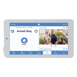 M2M SERVICES RE667XPRO ALULA - Touchpad Slimline para Panel ALULA / Pantalla 7 Android / Control Local de Seguridad / Montaje en Pared y Escritorio / Wi-Fi Cifrada / Bateria de Respaldo