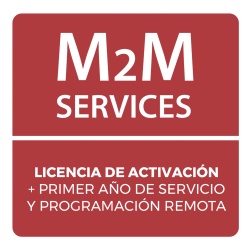 M2M SERVICES SW-MODEM-M2M Servicio ACTIVACION + Primer Ano Servicio M2M para software M2M de carga y descarga al panel de alarma (Programacion Remota)
