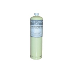 MACURCO - AERIONICS 37-0290-8134-1 Cilindro Para Calibracion de Detectores de Gas Sulfuro de Hidrogeno H2S | 25 ppm 34L