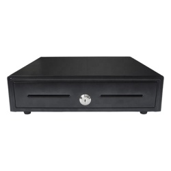 MAKEN EK4102 Cajon para Efectivo / Serie EK / 5 Compartimentos Billetes 8 Monedas / Gripper Metalico / Plataforma ECR / Conexion RJ11