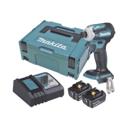 MAKITA DTD-171-RTJ Atornillador de Impacto 18 Vcc 3 800 RPM 180N.m. Incluye: estuche MAKPAC Cargador y 2 Bat. 5Ah