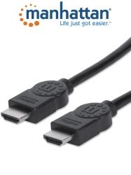 MANHATTAN MAN2760008 MANHATTAN 353274 - Cable HDMI de Alta Velocidad de 7.5 Metros/ Resolucion 1080/HDMI Macho a Macho/ Soporta Canal de Retorno de Audio (ARC)
