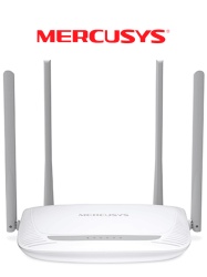 MERCUSYS MER3660001 MERCUSYS MW325R - Router inalambrico N con velocidad mejorada de 300 Mbps en la frecuencia de 2.4 GHz. Posee 1 puerto WAN y 3 puertos LAN de 10/100 Mbps junto con 4 antenas de 5