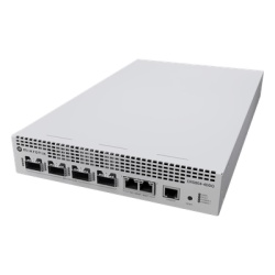 MIKROTIK CRS804-4DDQ-HRM Switch 400 Gigabit / 4 Puertos QSFP-DD 400G/200G/100G/50G/40G + 2 Puertos 1G/10G / Fuentes Hot-Swap / Breakout Multi-Velocidad / AI y GPU Clusters