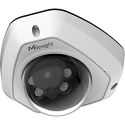 MILESIGHT MS-C8173-PD/4MM/F1.6/M Cámara Mini Domo AI Antivandálica 4K / 8 Megapíxeles / Lente 4 mm / IR 30 m / Starlight 0.012 Lux / Super WDR 120 dB / H.265+ / Micrófono Integrado / SIP / IP67 / IK10 / NDAA