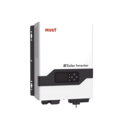 MUST PV333048TLV Inversor / Cargador de 3 KW para Sistemas Tipo Isla a 48Vcd 220Vca de Entrada 220/120Vca de Salida Onda Sinusoidal Pura con Controlador MPPT