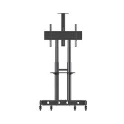 NB-EPCOM AVA1800-70-1PNB Soporte de Pantalla con Ruedas / Compatible con Monitores de 55"a 90" / Base para Colocar Accesorios Adicionales / Vesa 200*200 - 800*500/ Carga maxima: 90.9Kg (200Lbs)