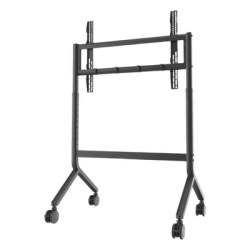 NB-EPCOM P100NB Soporte de Pantalla con Ruedas / Compatible con Monitores de 55"a 90" / Base para Colocar Accesorios Adicionales / Vesa 200*200 - 800*500/ Carga maxima: 90.9Kg (200Lbs)