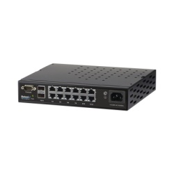 NETONIX WS12250AC Switch WISP PoE Administrable de 14 puertos (12 PoE Gigabit + 2 SFP) 250W entrada de 110-120 Vca y 210-230 Vca