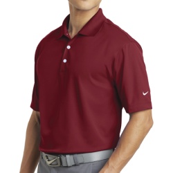 NIKE C373749M/R Playera Polo Dri-FIT color Rojo Obscuro para Hombre