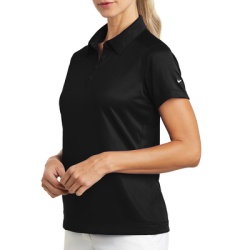 NIKE D354064S/B Playera Polo Dri-FIT color Negra para Mujer