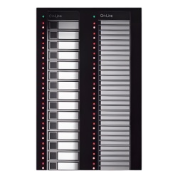 NOTIFIER ACM-30 Modulo de Control Anunciador / hasta 60 Puntos / para Panel N16X / Serie INSPIRE de NOTIFIER / Color Negro