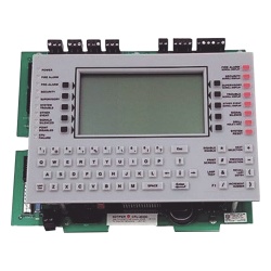 NOTIFIER CPU2-3030D Unidad central de procesamiento con pantalla LCD de 640 caracteres y teclado QWERTY en ingles para panel de deteccion de incendio NFS2-3030