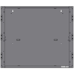 NOTIFIER SBB-A5 Gabinete de 1 Niveles / para Panel N16X / Serie INSPIRE de NOTIFIER / Color Negro