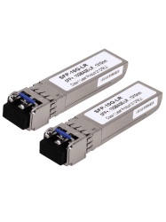OEM OEM4160007 TCE - SFP-10G-LR - Par de Transceptores de fibra optica SFP monomodo / 1310nm / DDM / Conector LC Dual / mini-Gbic / Velocidad de 1.25 a 10 Gbps / Hasta 20 KM de conexion