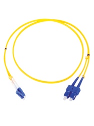 OEM OEM5320012 TCE - LP-FO-D-LCU-SCU-03 - Jumper LC-SC Monomodo / UPC / Duplex 2 mm / 3 metro / Amarillo