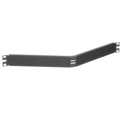 PANDUIT CPAF1BLY Tapa Ciega Para Rack Estandar de 19in Angulado de Acero 1UR Color Negro