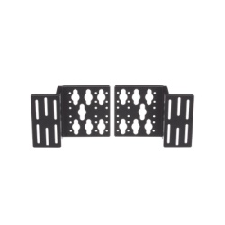 PANDUIT CVPDUB Kit de Soportes Para Instalacion de PDUs Verticales en Racks de 4 Postes de Panduit Color Negro