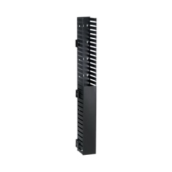 PANDUIT CWMPV2440 Organizador Vertical IN-Cabinet Sencillo (Solo Frontal) Para Uso Con Gabinetes Panduit Montaje Lateral en Riel de Rack 40 UR 1.95 in de Ancho Color Negro