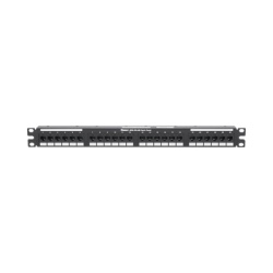 PANDUIT DP24688TGY Panel de Parcheo de Impacto (110) Plano Categoria 6 de 24 Puertos 1UR