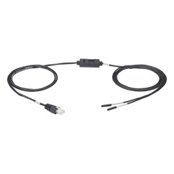PANDUIT EC001 Sensor de Monitoreo Ambiental Con 3 de Temperatura y 1 de Humedad Para Gabinetes de Telecomunicaciones o Centros de Datos Compatible con PDU s G5 y UPS SmartZone de Panduit Con Cable de