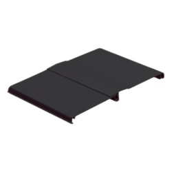 PANDUIT FRHC12BL6 Tapa Con Bisagra a Presion Para Canaleta FiberRunner? FR12X4BL6 de PVC Rigido Color Negro 1.8 m de Largo