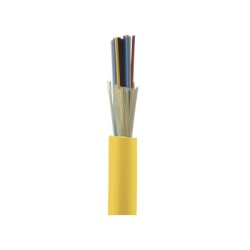 PANDUIT FSDP924Y Cable de Fibra Optica de 24 Hilos Monomodo OS2 9/125 Interior Tight Buffer 900um No Conductiva (Dielectrica) OFNP (Plenum) Precio Por Metro