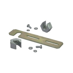PANDUIT FTRBE12 Soporte de Montaje a Techo para Canaletas FiberRunner 2X2 o 4X4 Uso con Varilla Roscada de 1/2" Color Negro