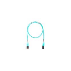 PANDUIT FX2ERLNSNSNM015 Jumper de Fibra Optica Multimodo 50/125 OM3 LC-SC Duplex OFNR (Riser) Color Aqua 15 Metros (49.21 Pies)