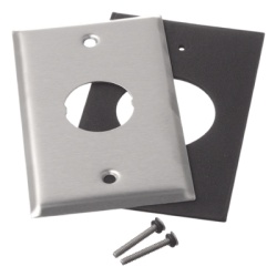 PANDUIT IAEFP1 Placa de Pared IndustrialNet? Para 1 Conector Industrial de Acero Inoxidable - Img 5