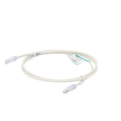 PANDUIT NK6PC5Y Cable de Parcheo UTP Categoria 6 con Plug Modular en Cada Extremo - 1.5 Metros (4.92 Pies) - Blanco Mate
