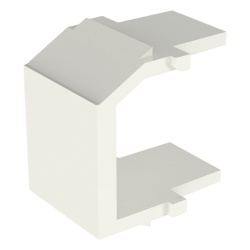 PANDUIT NKBMIW-X Modulo de Tapa Ciega (Inserto Ciego) Tipo Keystone Color Blanco Mate 1 Pieza