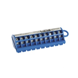 PANDUIT PMD-0-9 Dispensador de Etiquetas Marcadoras Con Rollos Pre-Impresos con Numeros 0-9 de 2.4 Metros (7.87 Pies) Color Blanco