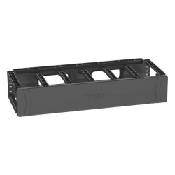 PANDUIT PR2HF2 Organizador de Cables Horizontal PatchRunner? Sencillo (Solo Frontal) Para Rack de 19in 2UR