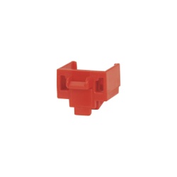 PANDUIT PSL-DCJB Kit de 10 Dispositivos para Bloquear Puertos Jack RJ45 Color Rojo Incluye Llave de Extraccion