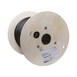 PANDUIT PUO6C04BL-CEG Bobina de Cable UTP de 4 Pares PanNet Para Exterior con Gel Cat6 (23 AWG) Industrial para Climas Extremos Color Negro 305 Metros (1000 Pies)