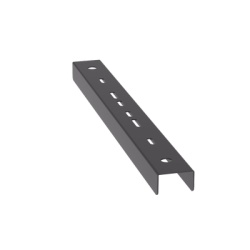 PANDUIT PWBTB12BL Soporte Tipo Trapecio Para Charola Wire Basket Hasta 12 in (300 mm) de Ancho Uso con Varillas Roscadas de 1/2 in Color Negro
