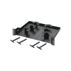 PANDUIT PZCHSM2 Charola Ventilada Para Administracion de Cable en Racks o Gabinetes con 6 Postes para Control de Holgura de 19in 2 UR Color Negro