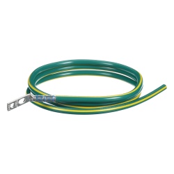 PANDUIT RGCBNJ660PY Kit de Jumper para Conexion de Gabinete o Rack de Telecomunicaciones a Barra de Tierra Fisica 6 AWG 1.52 m de Largo
