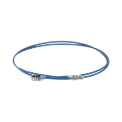 PANDUIT STP28X1.5MBU Patch Cord Cat6A Diametro Reducido 28 AWG Blindado S/FTP CM/LS0H 1.5 Metros (4.92 Pies) Color Azul