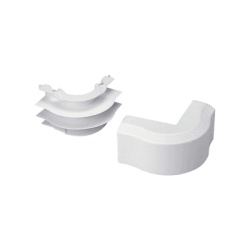 PANDUIT T45OCIW Esquinero exterior para uso con canaleta T45 Material PVC Rigido Color Blanco Mate