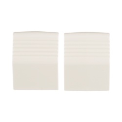 PANDUIT T70BCIW-X Union recta de base para uso con canaleta T70 Material PVC Rigido Color Blanco Mate
