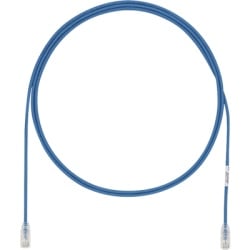 PANDUIT UTP28X10MBU Cable de Parcheo UTP Cat6A CM/LSZH Diametro Reducido (28AWG) Color Azul 10 Metros (32.81 Pies).