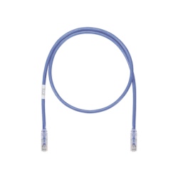 PANDUIT UTP6AX50BU Cable de Parcheo UTP Cat6A 24 AWG CM Color Azul 15.24 Metros (50 Pies)