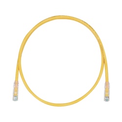 PANDUIT UTPSP30YLY Cable de Parcheo TX6 UTP Cat6 24 AWG CM Color Amarillo 9.14 Metros (30 Pies)