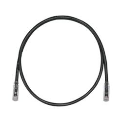 PANDUIT UTPSP6BLY Cable de Parcheo TX6 UTP Cat6 24 AWG CM Color Negro 1.83 Metros (6 Pies)