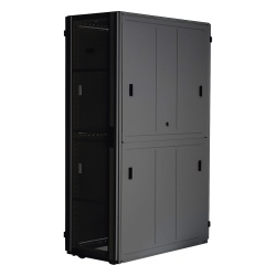 PANDUIT XGL84212B Gabinete FlexFusion? XGL (Light) para Centros de Datos 42 UR 800 mm de Ancho 1070 mm de Profundidad Fabricado en Acero Color Negro