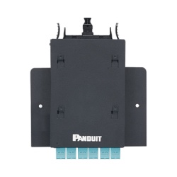 PANDUIT ZFLEX1 Soporte para Montaje de Un Casete HD Flex de 6 Puertos Para Aplicaciones Por Zona Color Negro